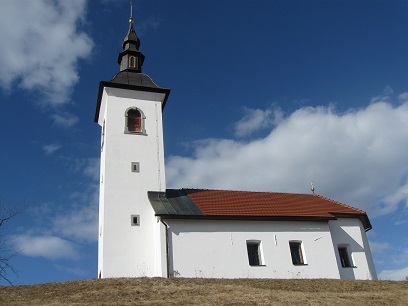 Podružnična cerkev sv. Nikolaj (Miklavž) Praprotno Brdo
