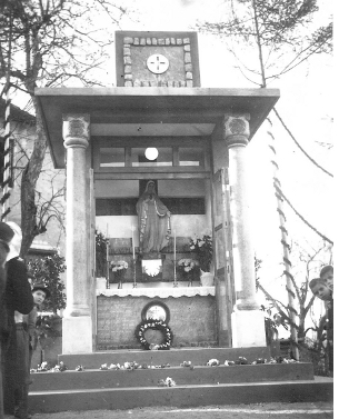 pominska kapelica žrtvam 1. , 2. svetovne vojne in osamosvojitvene vojne, Rovte 1944